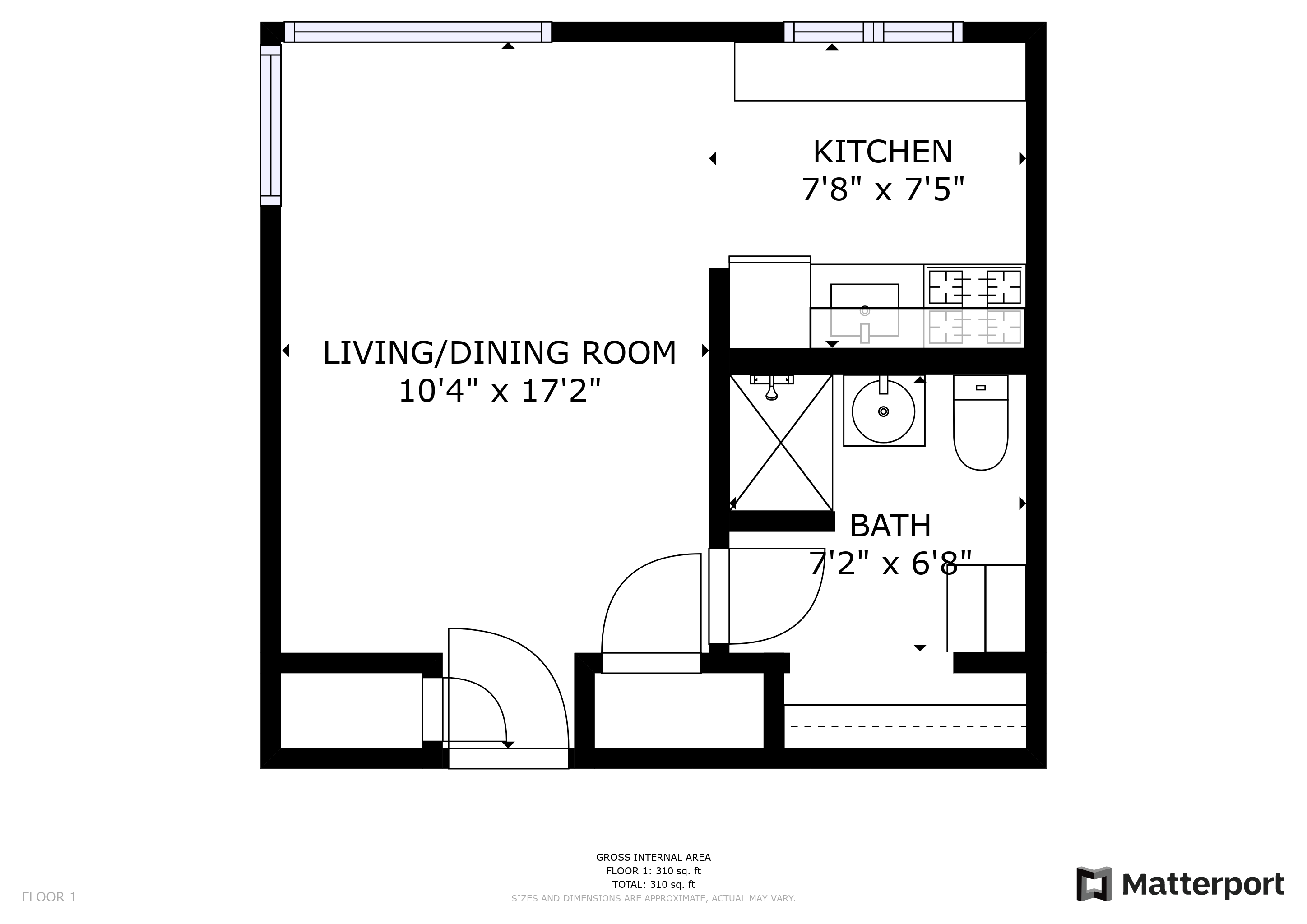 Suite A Floorplan